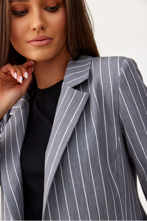 Jimmie - jednorzędowa marynarka damska w paski