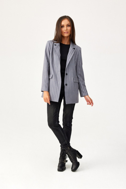 Jimmie - jednorzędowa marynarka damska w paski