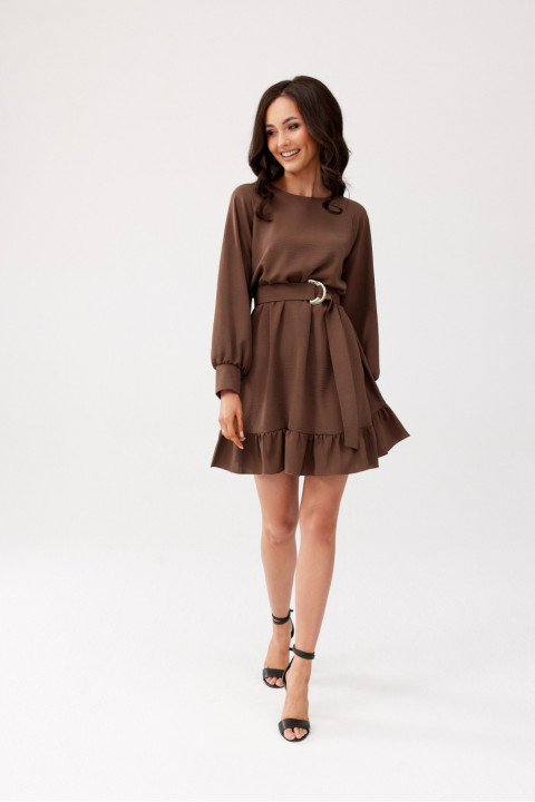 Sintra - sukienka mini z regulowanym paskiem w talii