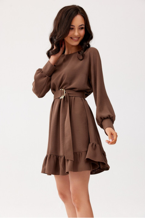 Sintra - sukienka mini z regulowanym paskiem w talii