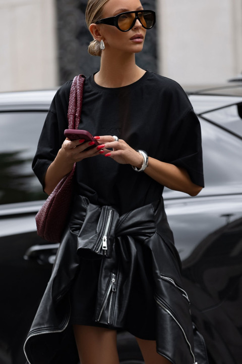 T-shirtowa sukienka oversize SELLA