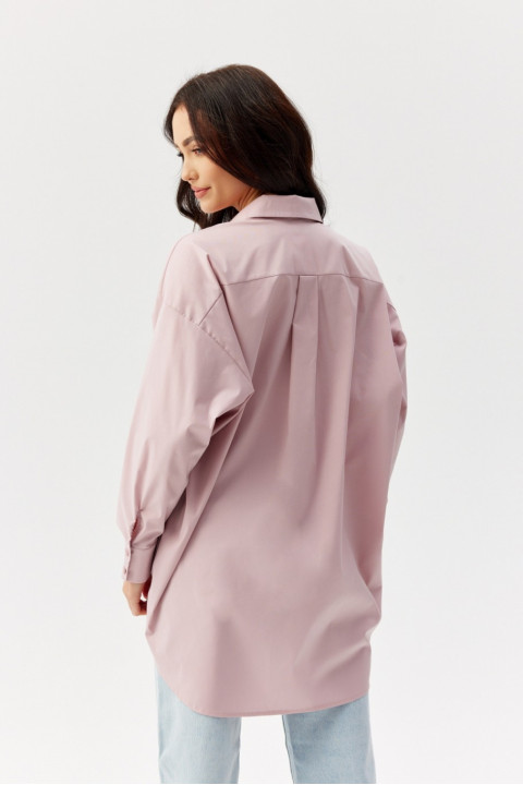 Carolina - koszula damska oversize z imitacją kieszeni Carolina - koszula damska oversize z imitacją kieszeni