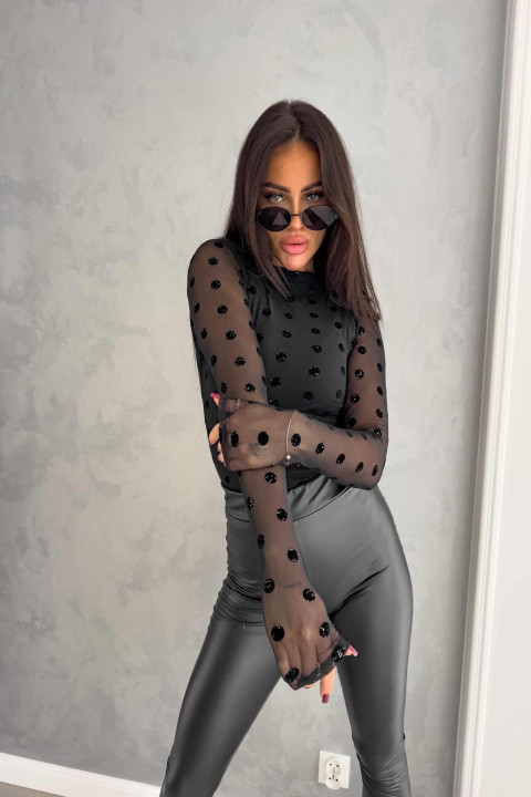 Bluzka damska Sabrina kropeczki