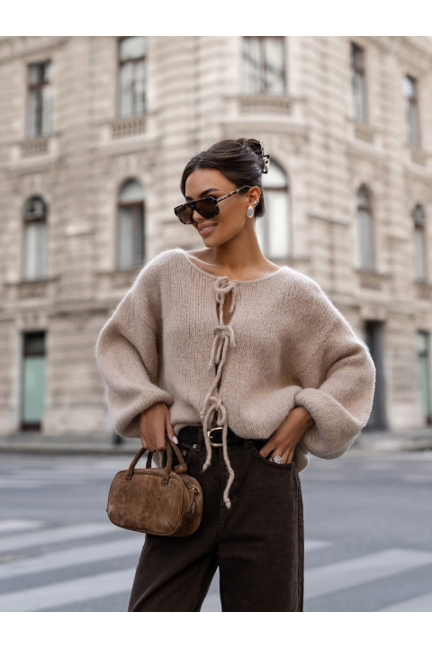 Sweter damski Veneto z dodatkiem alpaki i wełny