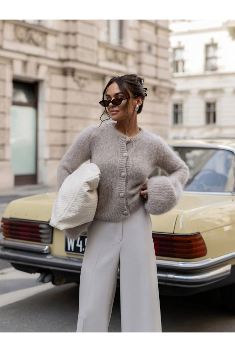 Sweter damski Treviso z dodatkiem super kid moher