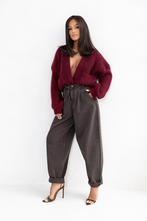 Kardigan damski SUSI z dodatkiem wełny