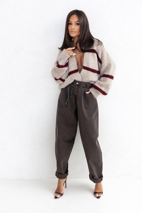 Kardigan damski NITA z moheru