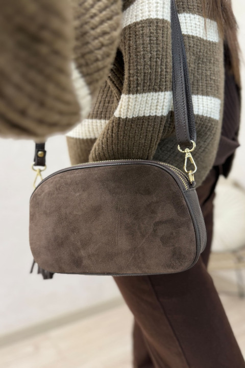 Skórzana torebka damska Lalemi Skórzana torebka damska Lalemi