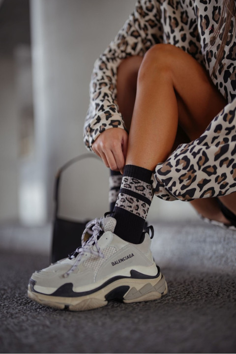 Skarpetki damskie panterka