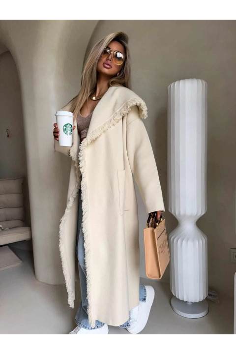 Płaszcz damski Diva z kaszmirem