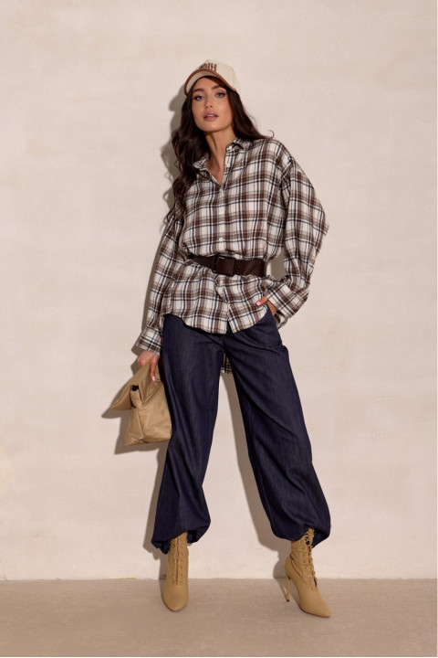 Salina - koszula w kratę A47 Salina - koszula w kratę A47