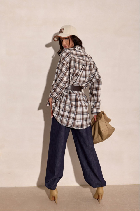 Salina - koszula w kratę A47 Salina - koszula w kratę A47