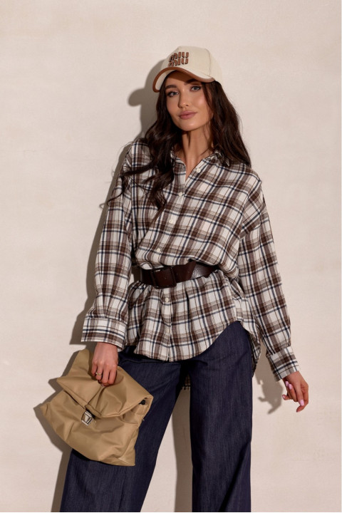 Salina - koszula w kratę A47 Salina - koszula w kratę A47