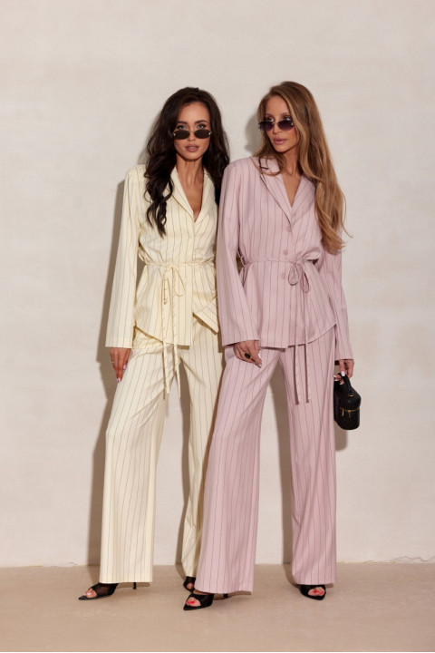 Anette - spodnie w kolorze ecru