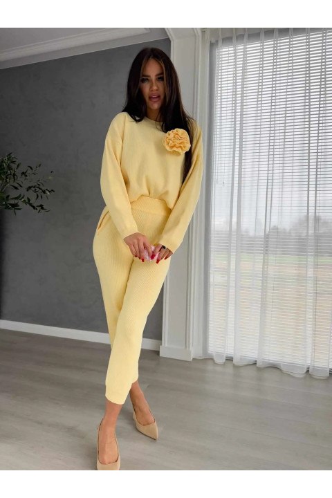 Komplet Delani Long z dodatkiem kaszmiru