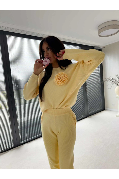 Komplet Delani Long z dodatkiem kaszmiru