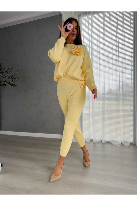 Komplet Delani Long z dodatkiem kaszmiru