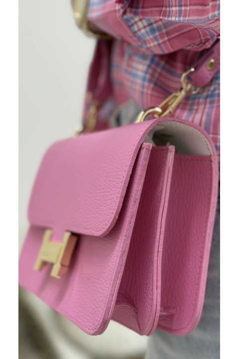 Skórzana torebka damska Merty