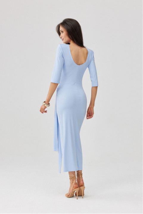 Lidiana - sukienka midi w kolorze błękitnym Lidiana - sukienka midi w kolorze błękitnym