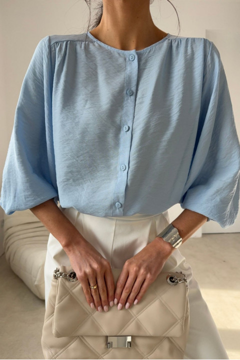 Mirabela - bluzka w kolorze błękitnym Mirabela - bluzka w kolorze błękitnym