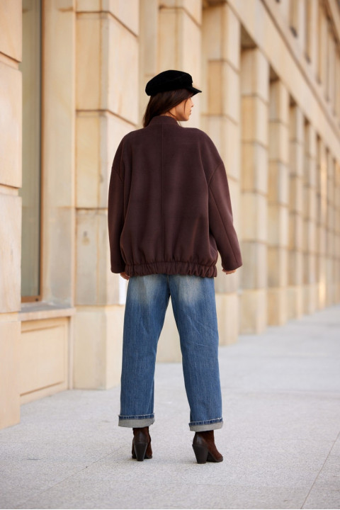 Clea - jednorzędowa obszerna kurtka typu bomber