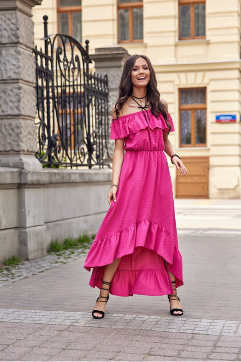 Leila - asymetryczna sukienka hiszpanka maxi Leila - asymetryczna sukienka hiszpanka maxi