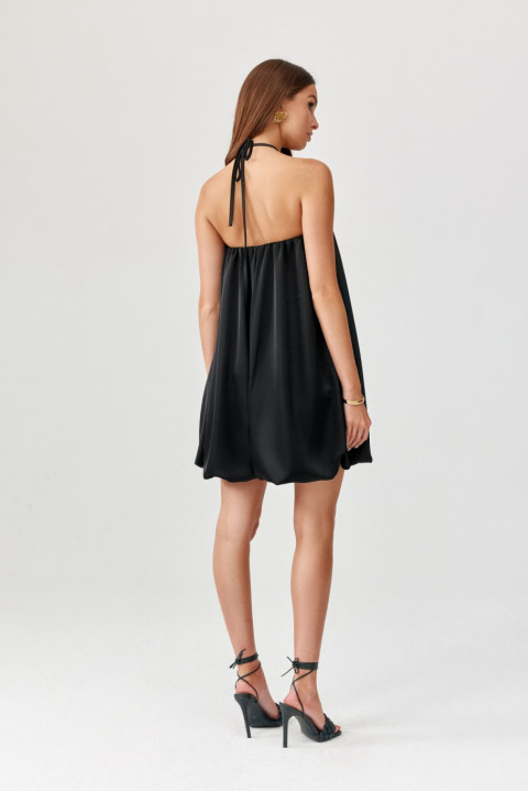 Siena - satynowa sukienka typu bombka