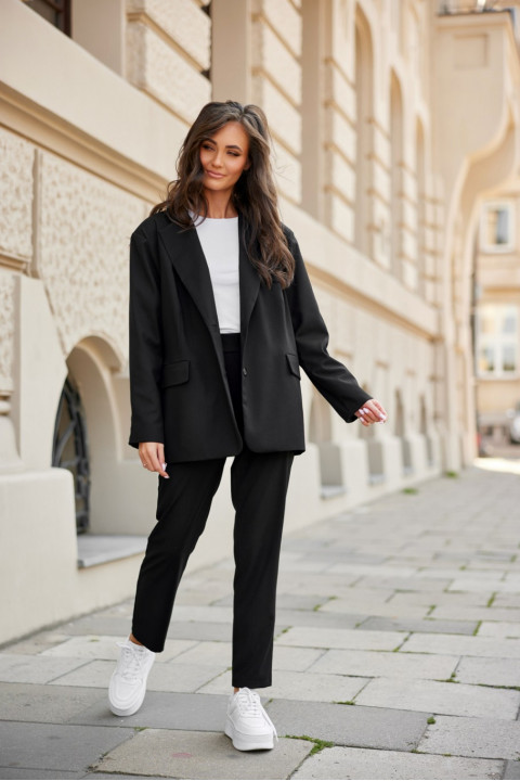 Bridget - długa marynarka o oversize'owym kroju