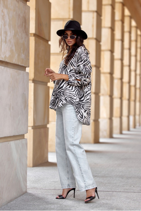 Maila - koszula oversize w zwierzęce wzory